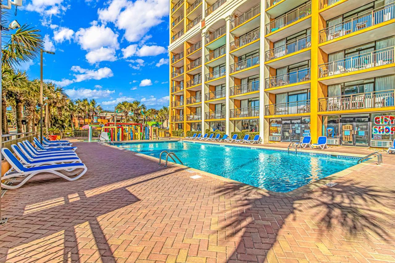 Ocean View King Suite With Modern Decor And Accents - Caravelle Resort 605 Sleeps 4 Guests Myrtle Beach Kültér fotó