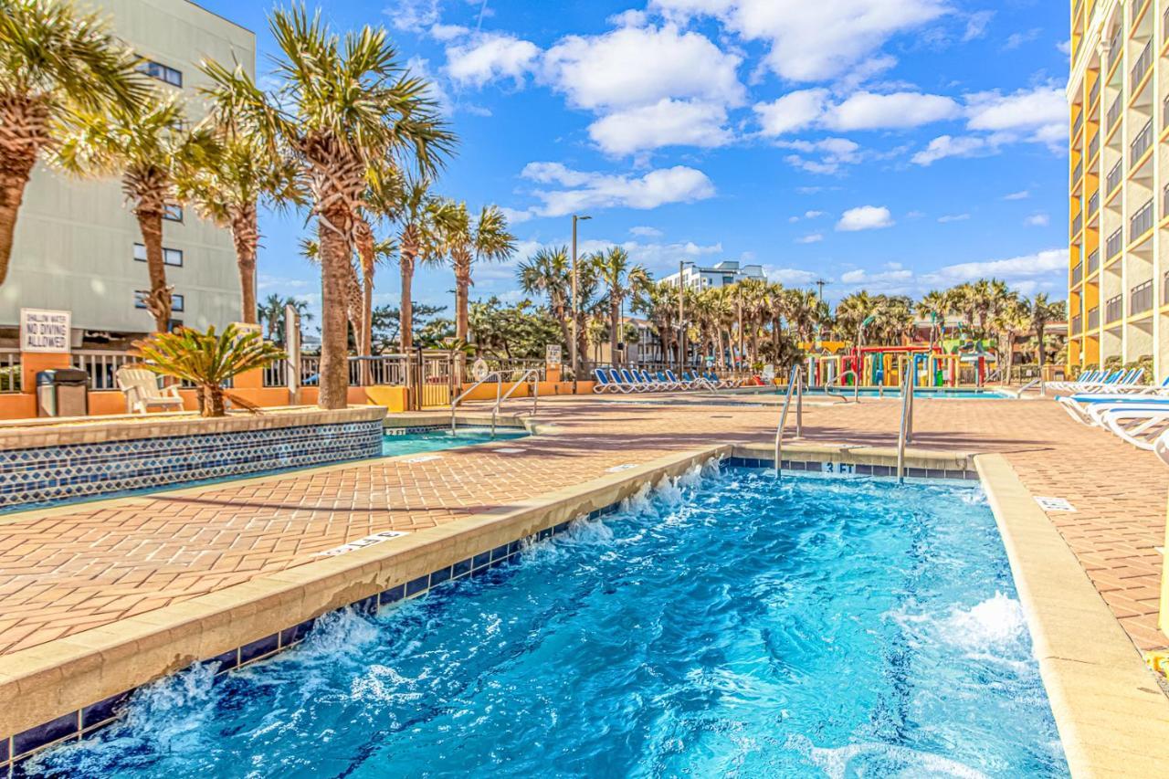 Ocean View King Suite With Modern Decor And Accents - Caravelle Resort 605 Sleeps 4 Guests Myrtle Beach Kültér fotó