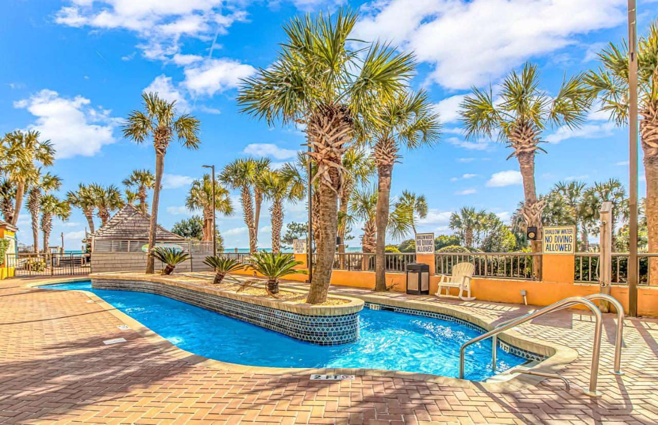 Ocean View King Suite With Modern Decor And Accents - Caravelle Resort 605 Sleeps 4 Guests Myrtle Beach Kültér fotó